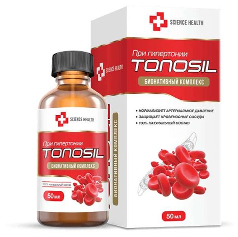 Zufriedener älterer Herr mit normalisiertem Blutdruck dank Tonosil